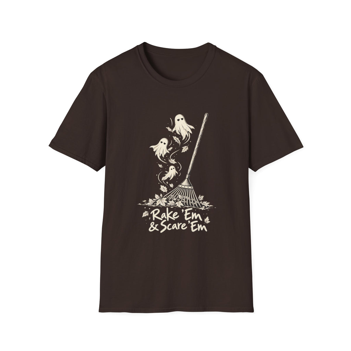 Rake 'Em & Scare 'Em Halloween T-Shirt