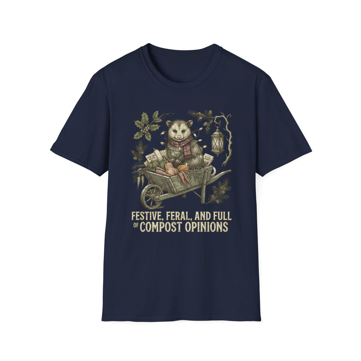 Possum Wheelbarrow T-Shirt