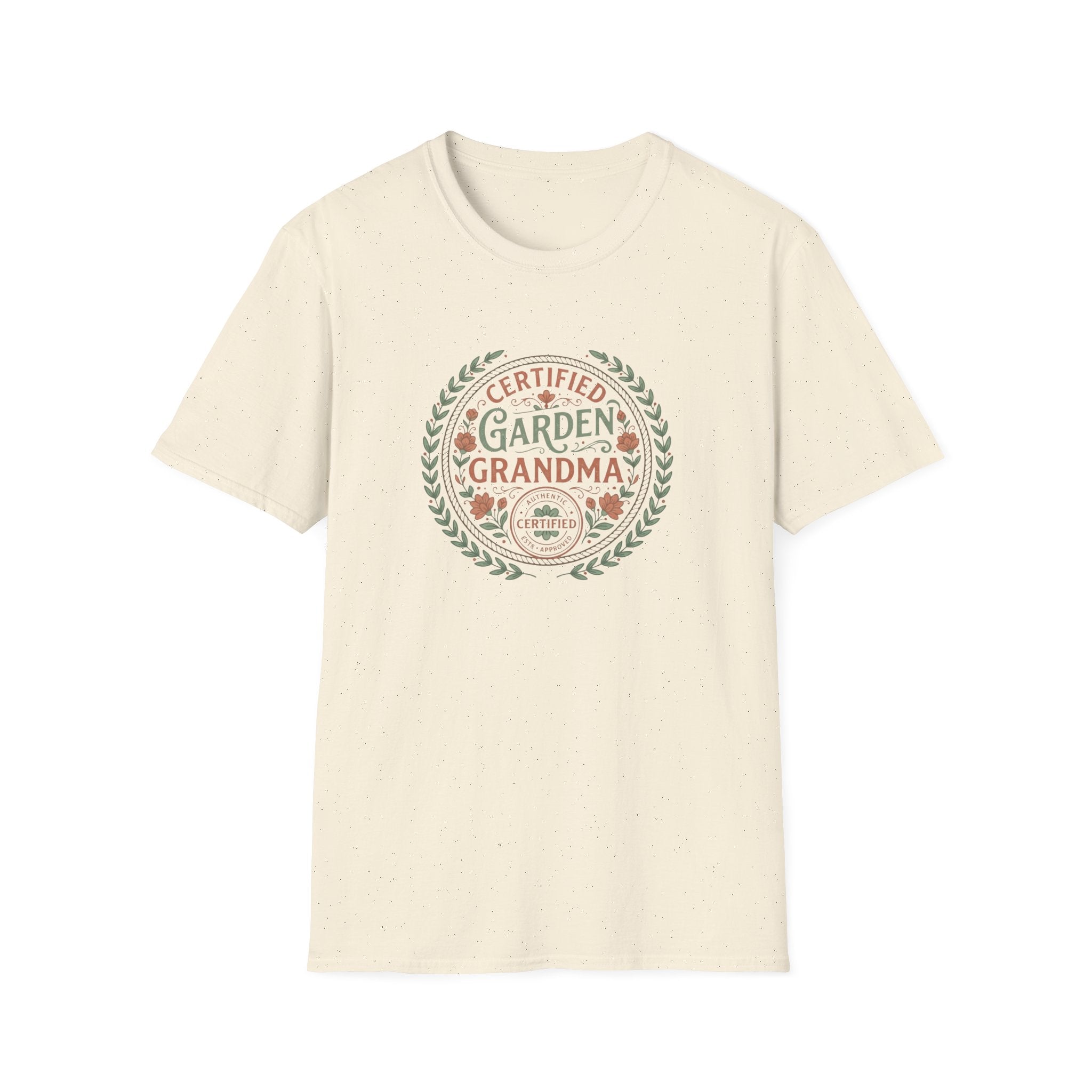 Floral T-Shirt for Grandmothers