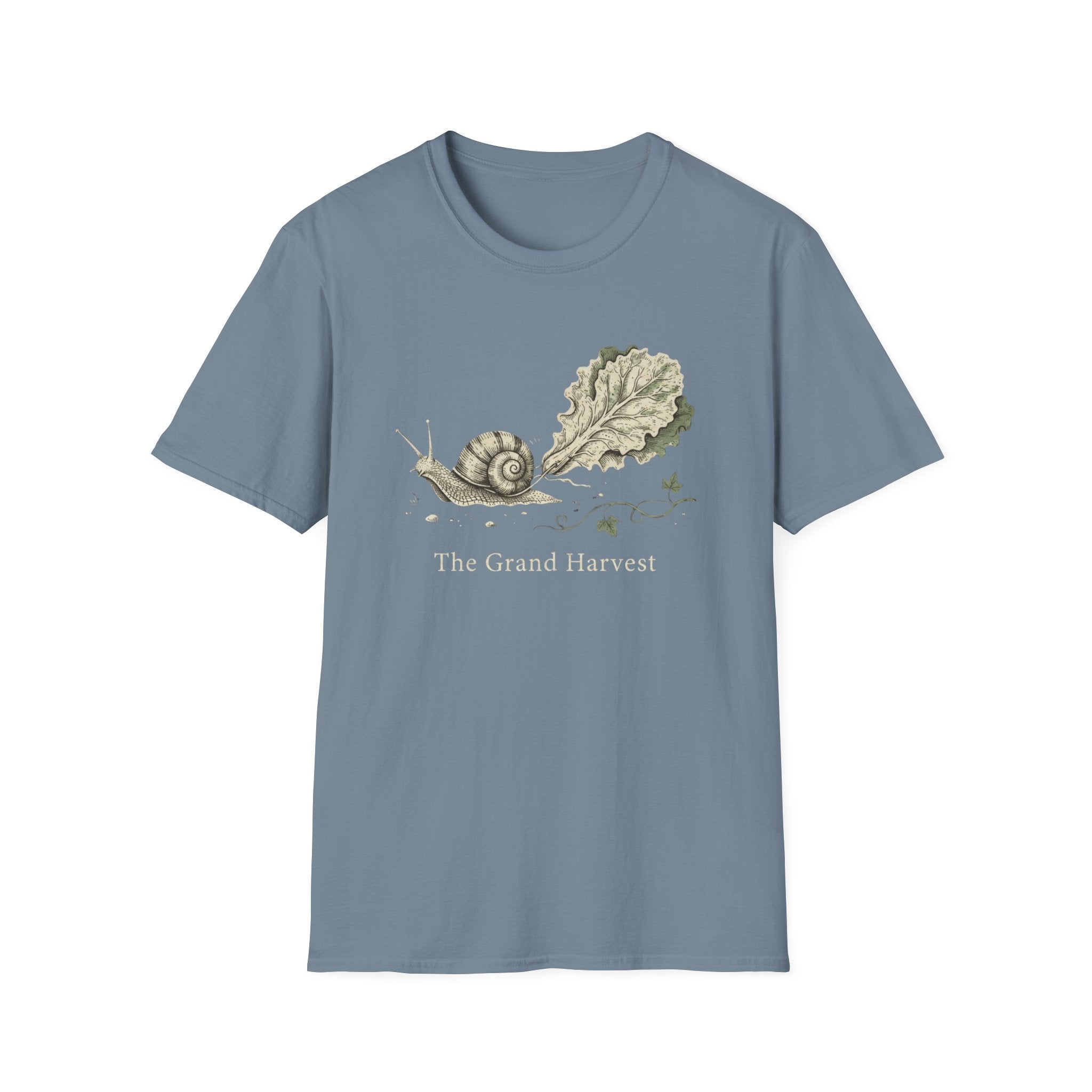 Snail & Kale Illustration T-Shirt