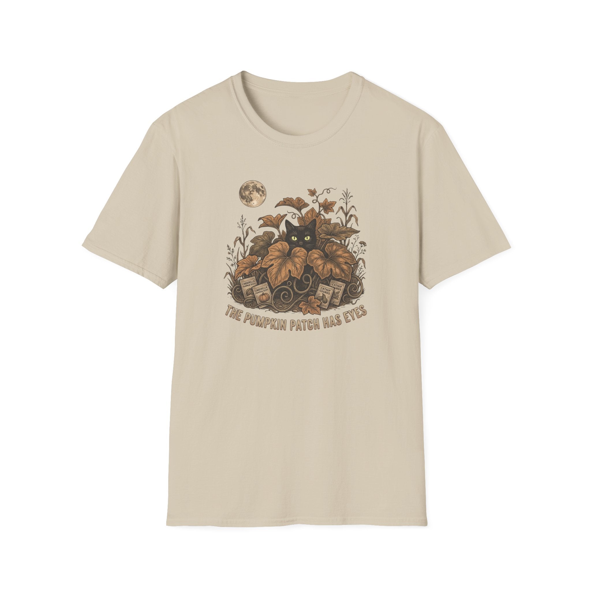 Halloween Cat Pumpkin Patch T-Shirt