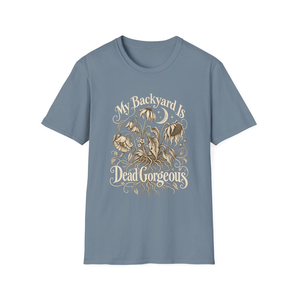 Gothic Floral Garden T-Shirt