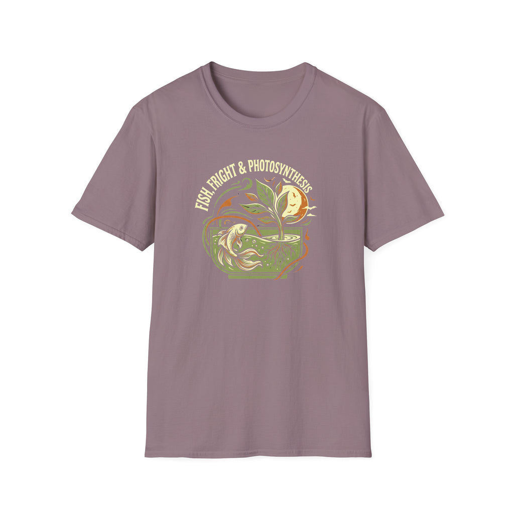 Retro Plant & Fish T-Shirt