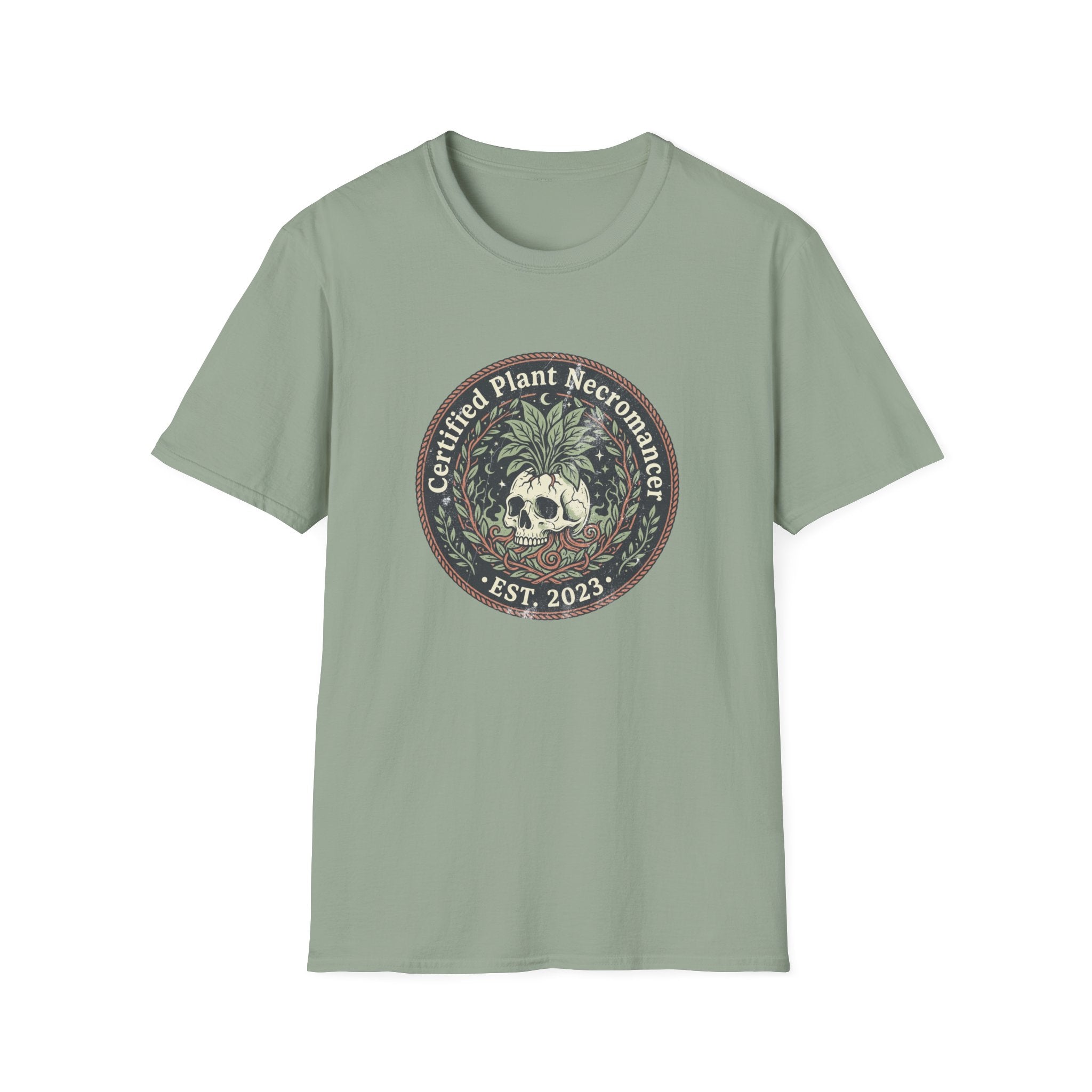 Skull & Botanical Vintage T-Shirt