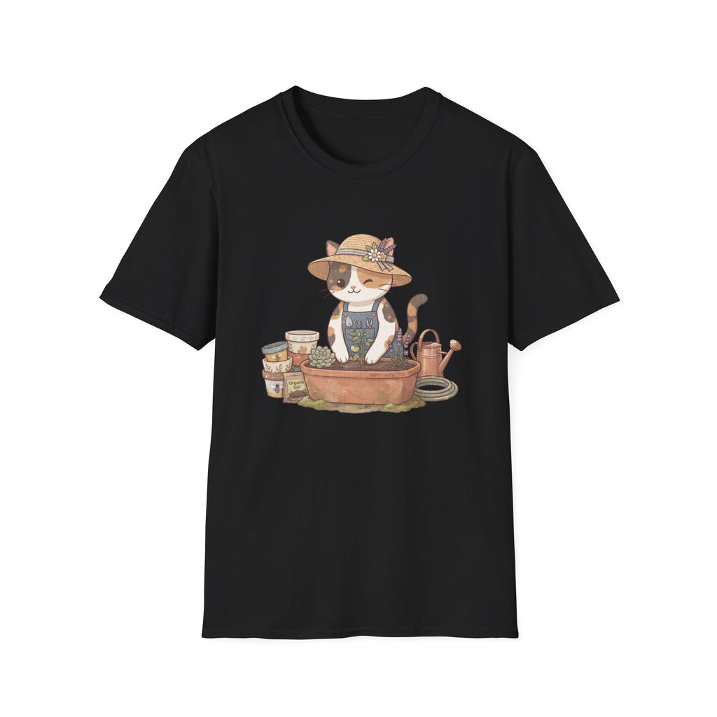 Gardening Cat T-Shirt
