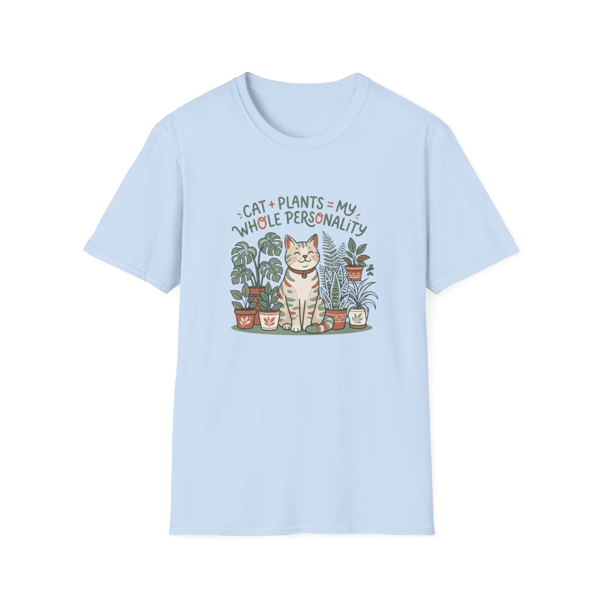 Cat + Plants T‑Shirt