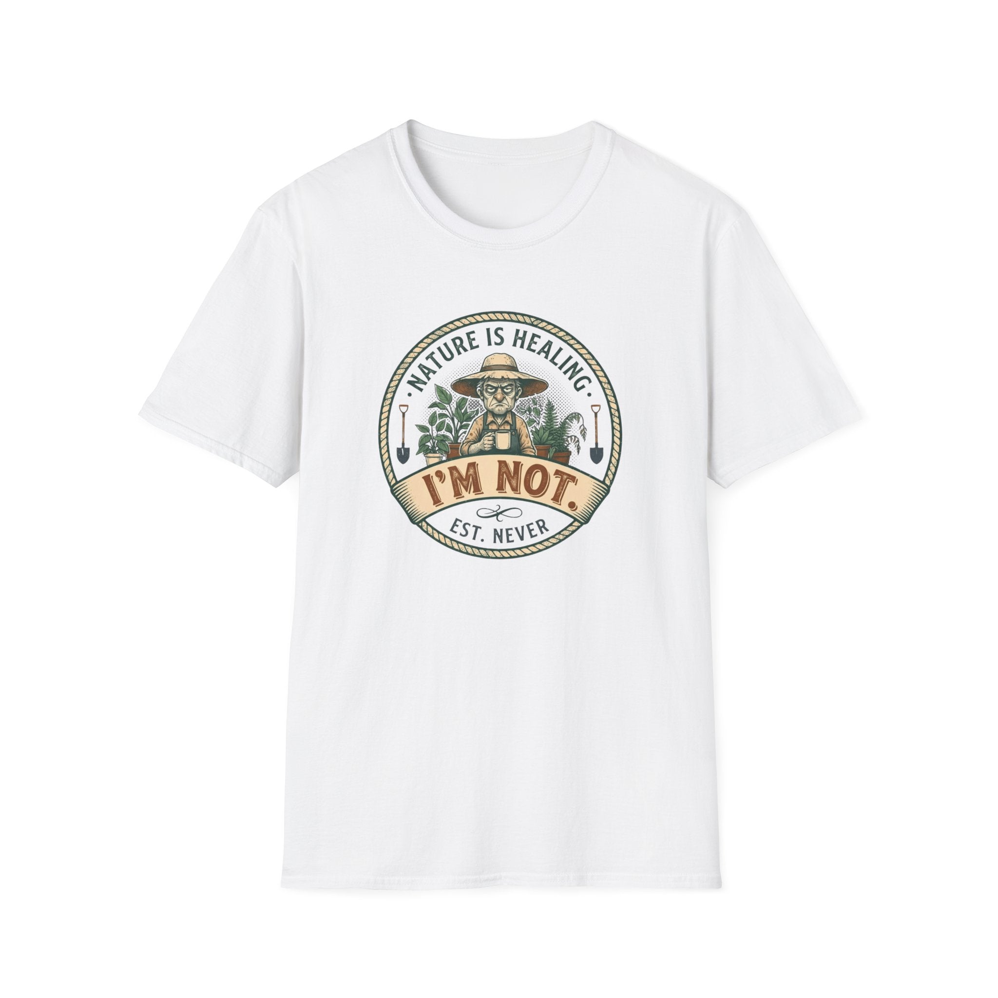 Nature Is Healing Gardening T‑Shirt