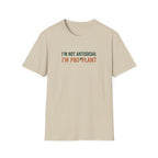 I'm Not Antisocial I'm Pro-Plant T-Shirt