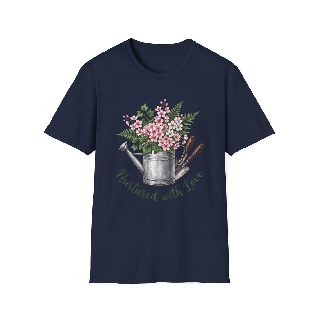 Gardener's Watering Can Floral T-Shirt