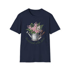 Gardener's Watering Can Floral T-Shirt