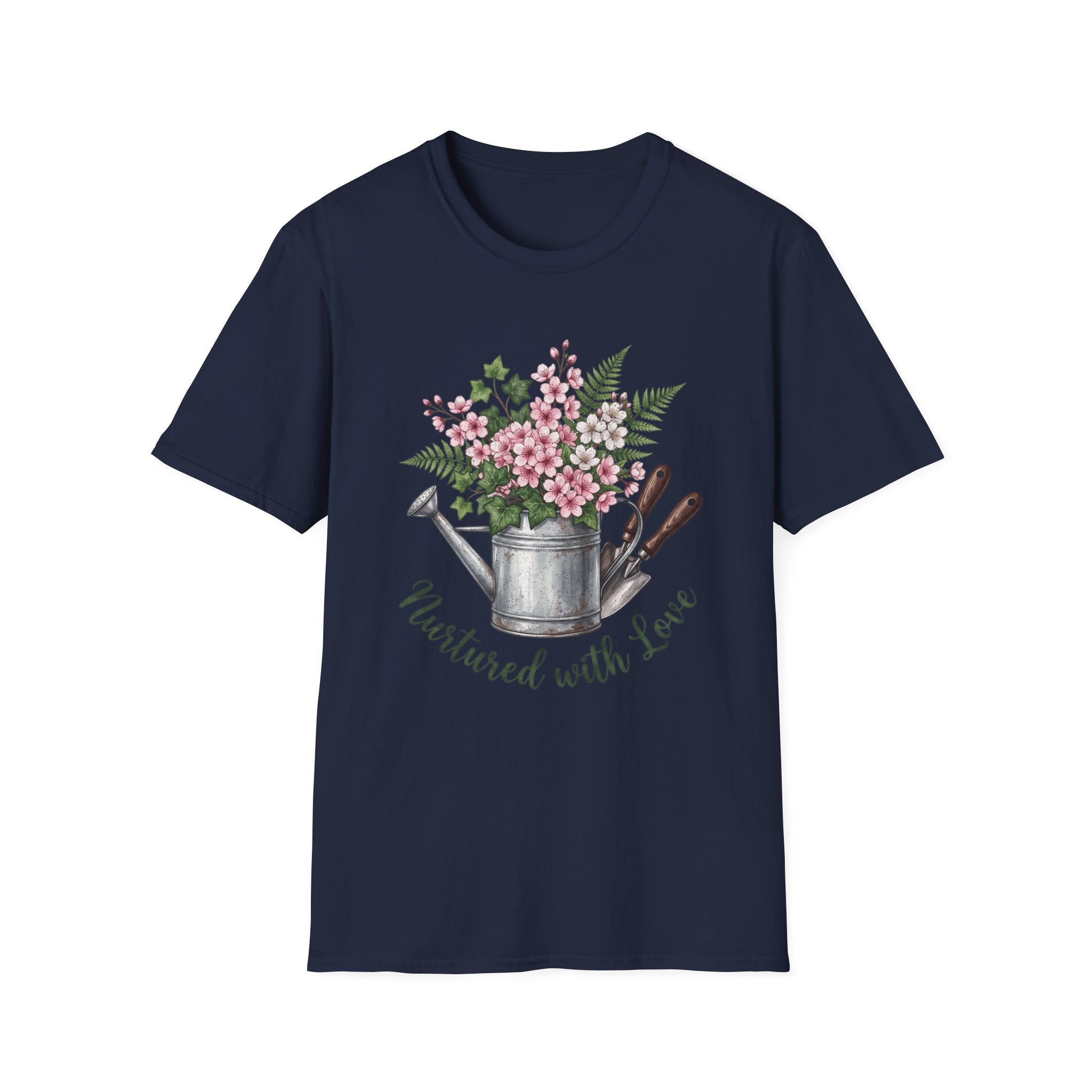 Gardener's Watering Can Floral T-Shirt