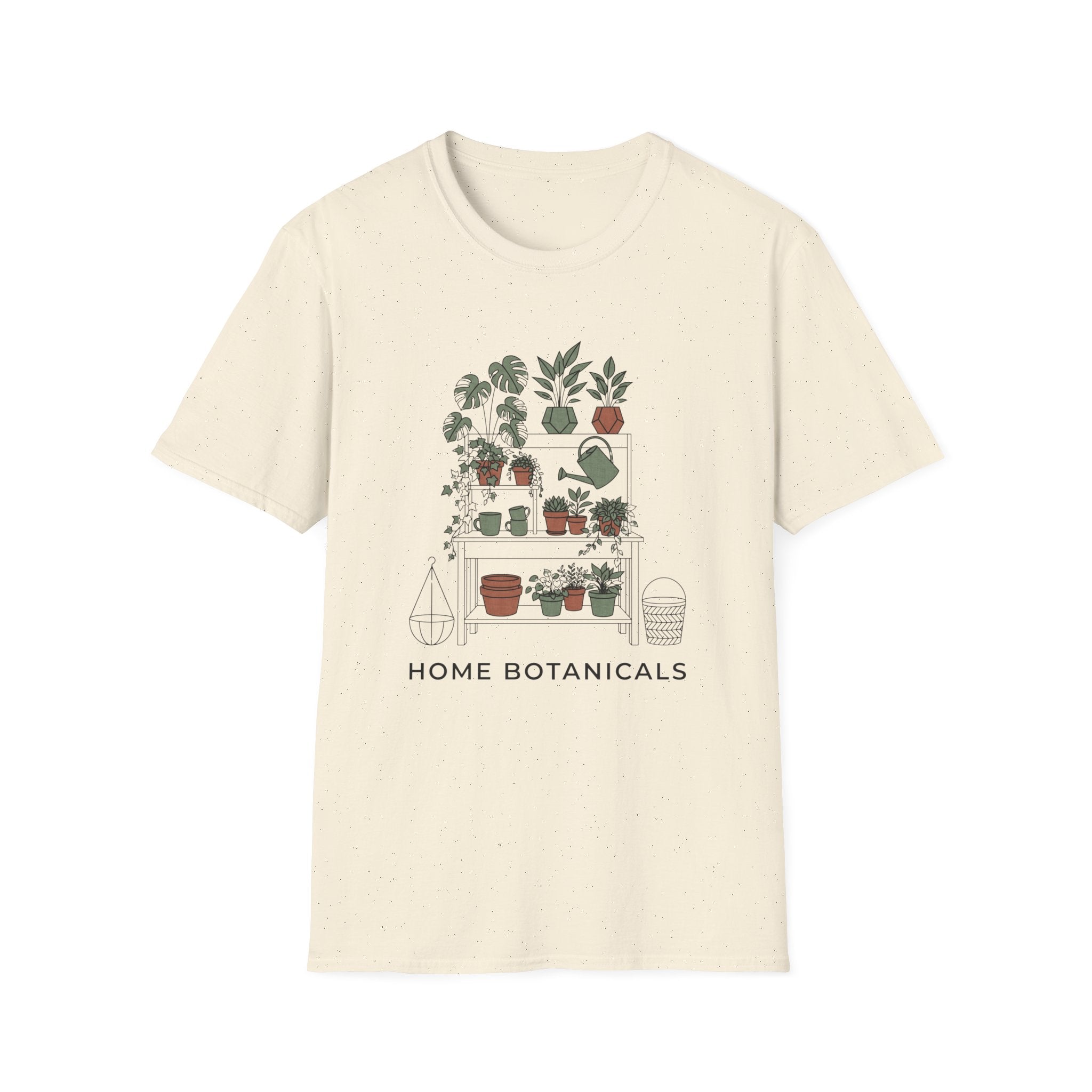 "Home Botanicals" Indoor Plant T‑Shirt