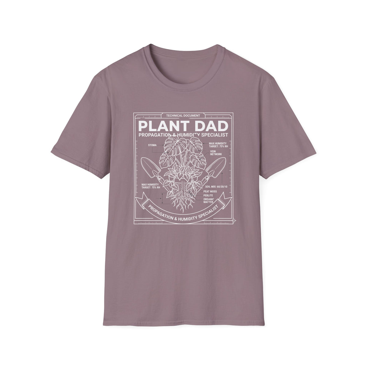 Minimal Plant Dad T-Shirt