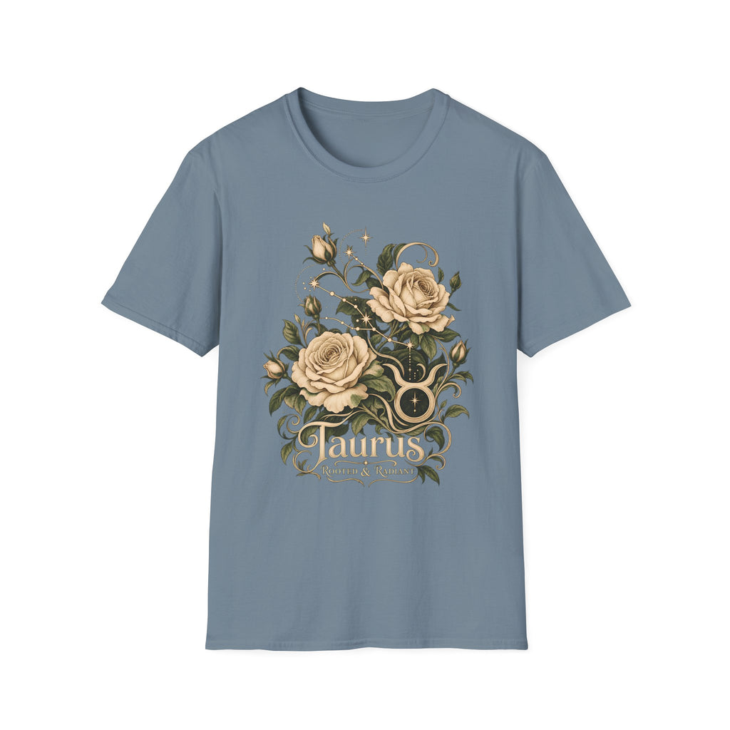 Taurus Zodiac Floral T-Shirt
