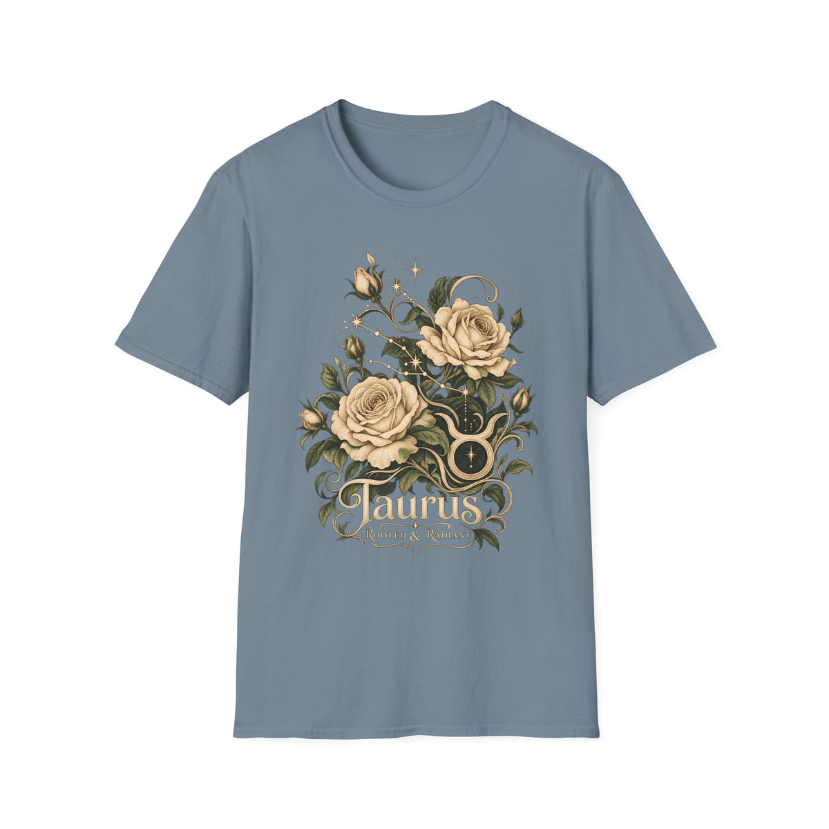 Taurus Zodiac Floral T-Shirt
