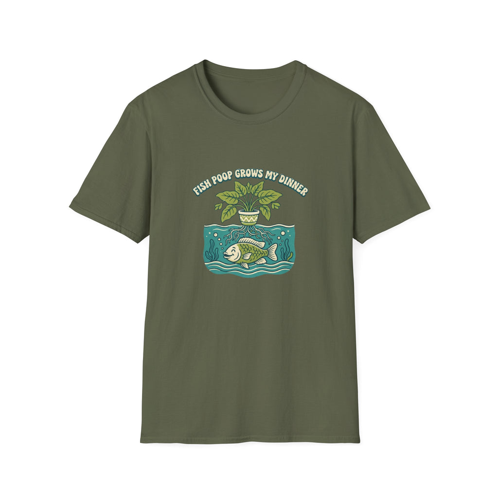 "Fish Poop Grows My Dinner" T-Shirt