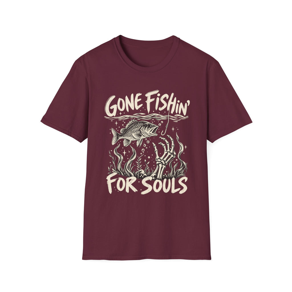 Gone Fishin' For Souls T-Shirt