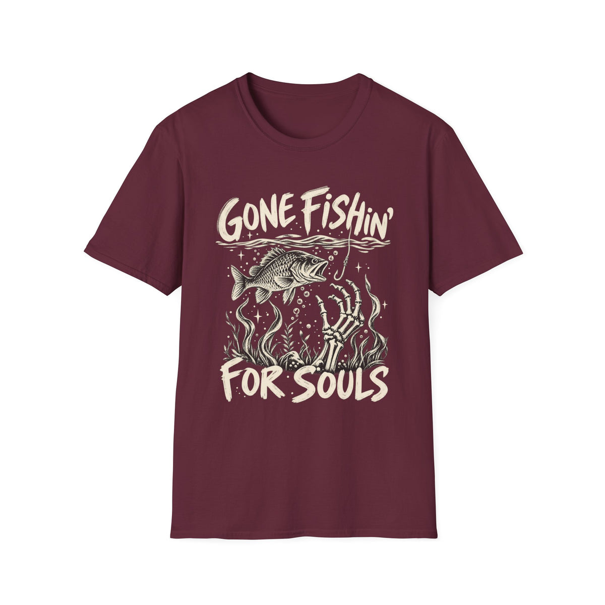 Gone Fishin' For Souls T-Shirt
