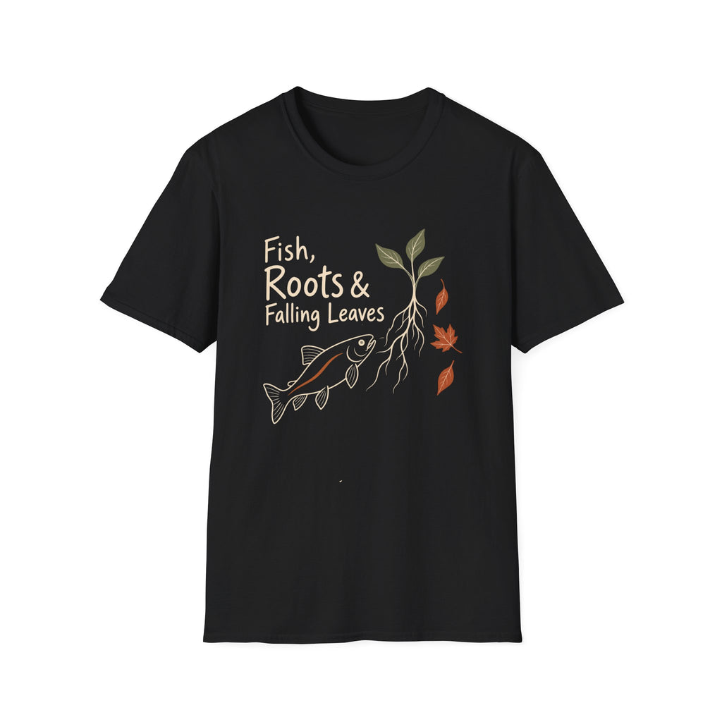 Fish, Roots & Falling Leaves T-Shirt