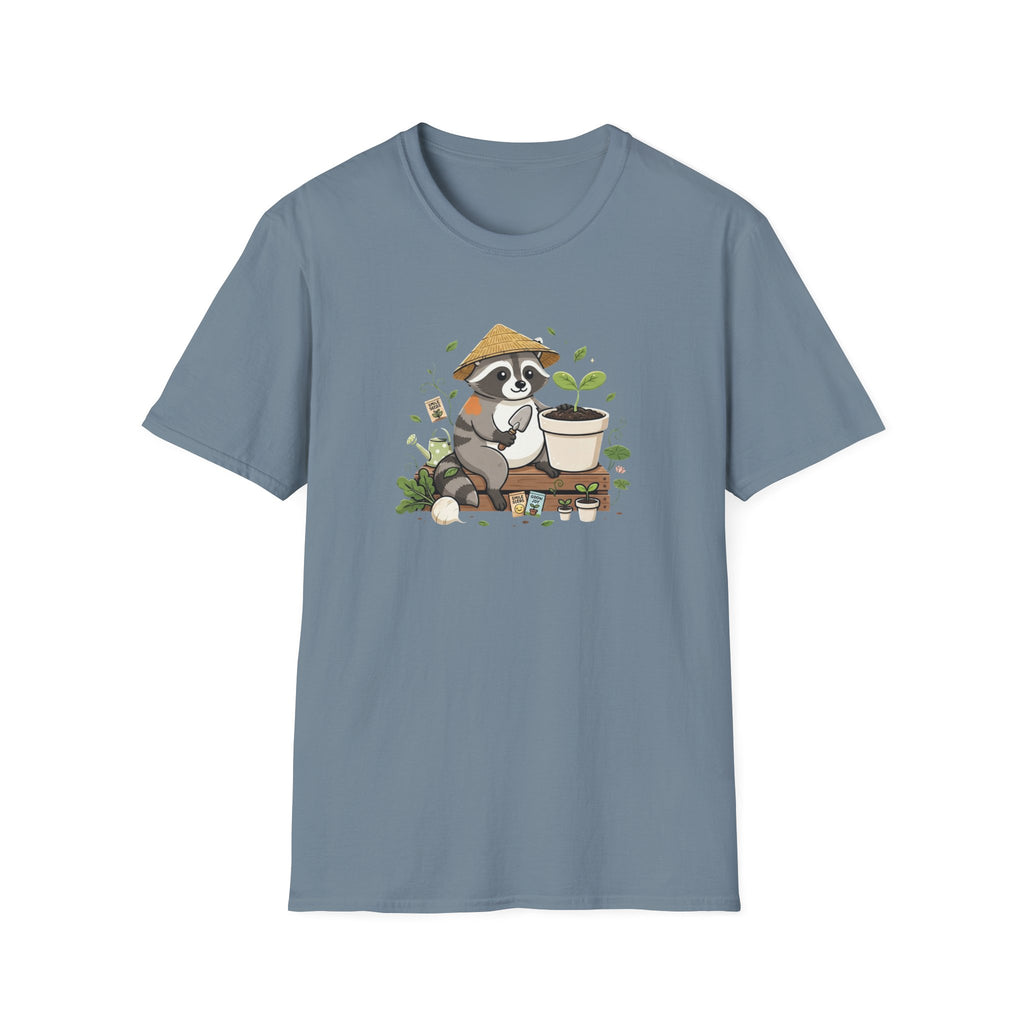 Raccoon Gardener T-Shirt