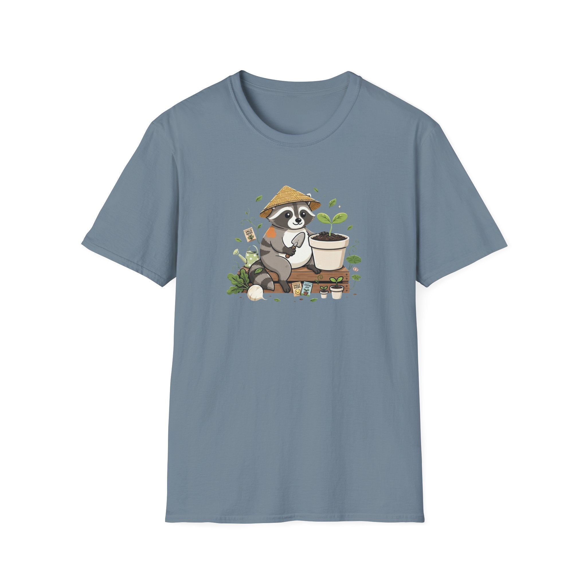 Raccoon Gardener T-Shirt
