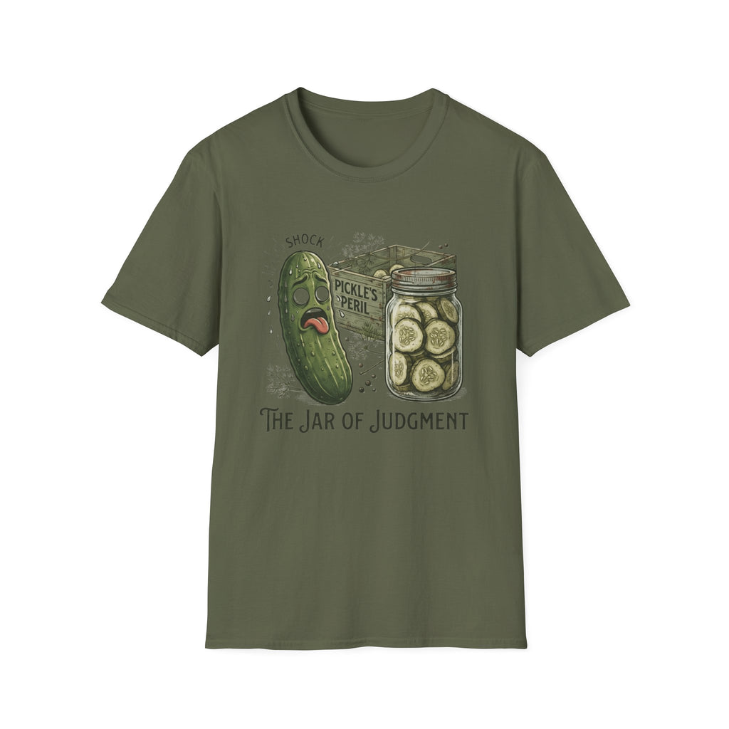 Jar of Judgment Pickle Tee