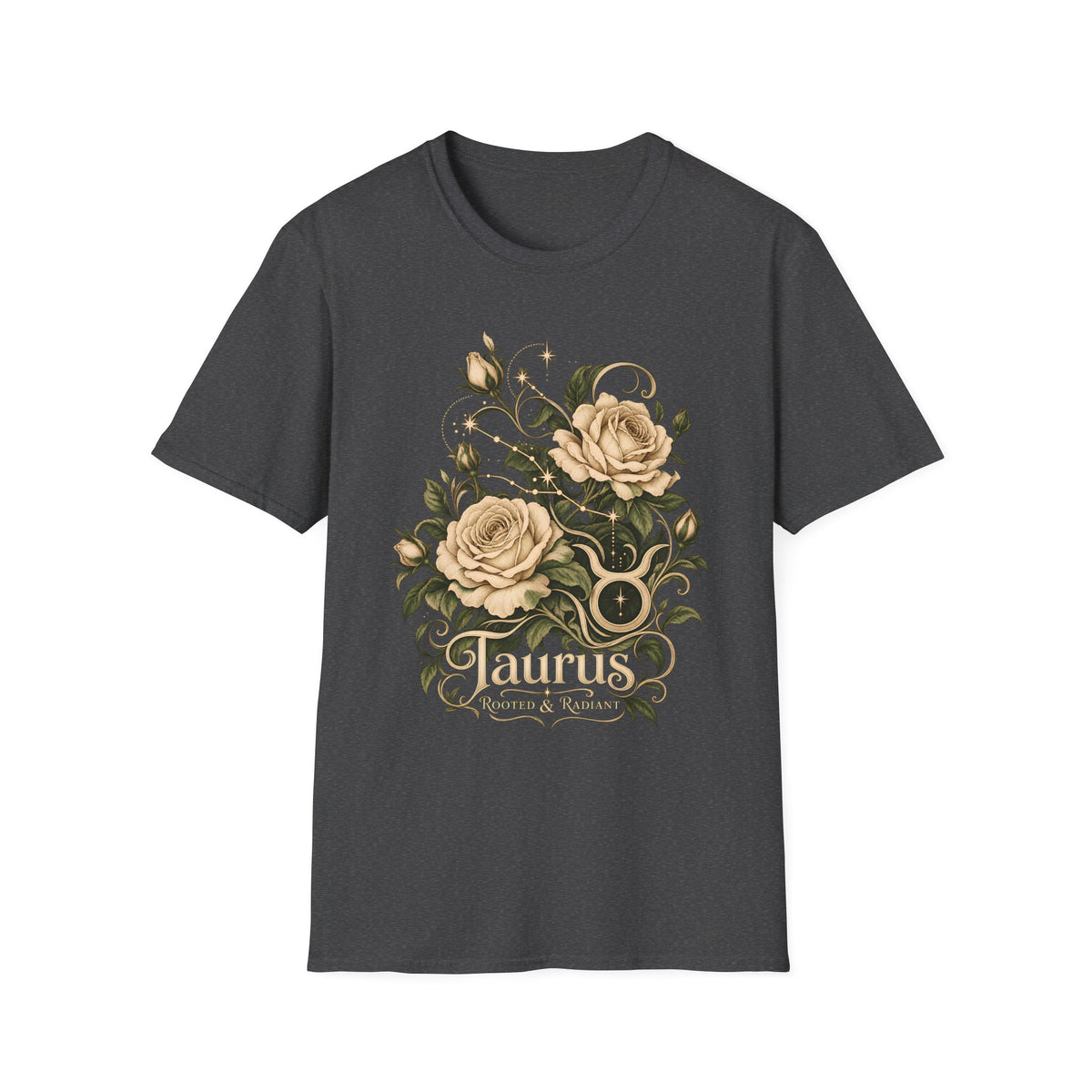 Taurus Zodiac Floral T-Shirt