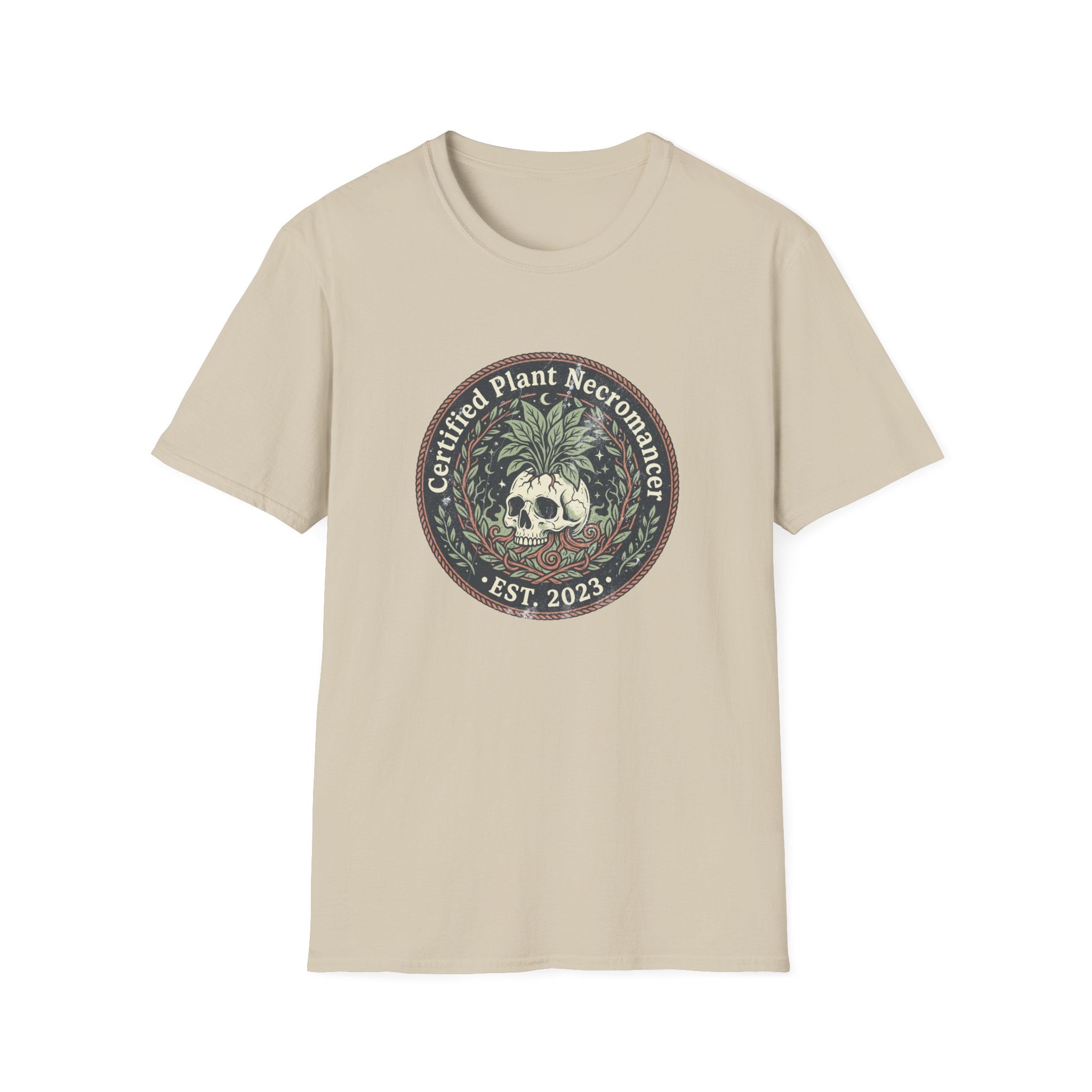 Skull & Botanical Vintage T-Shirt