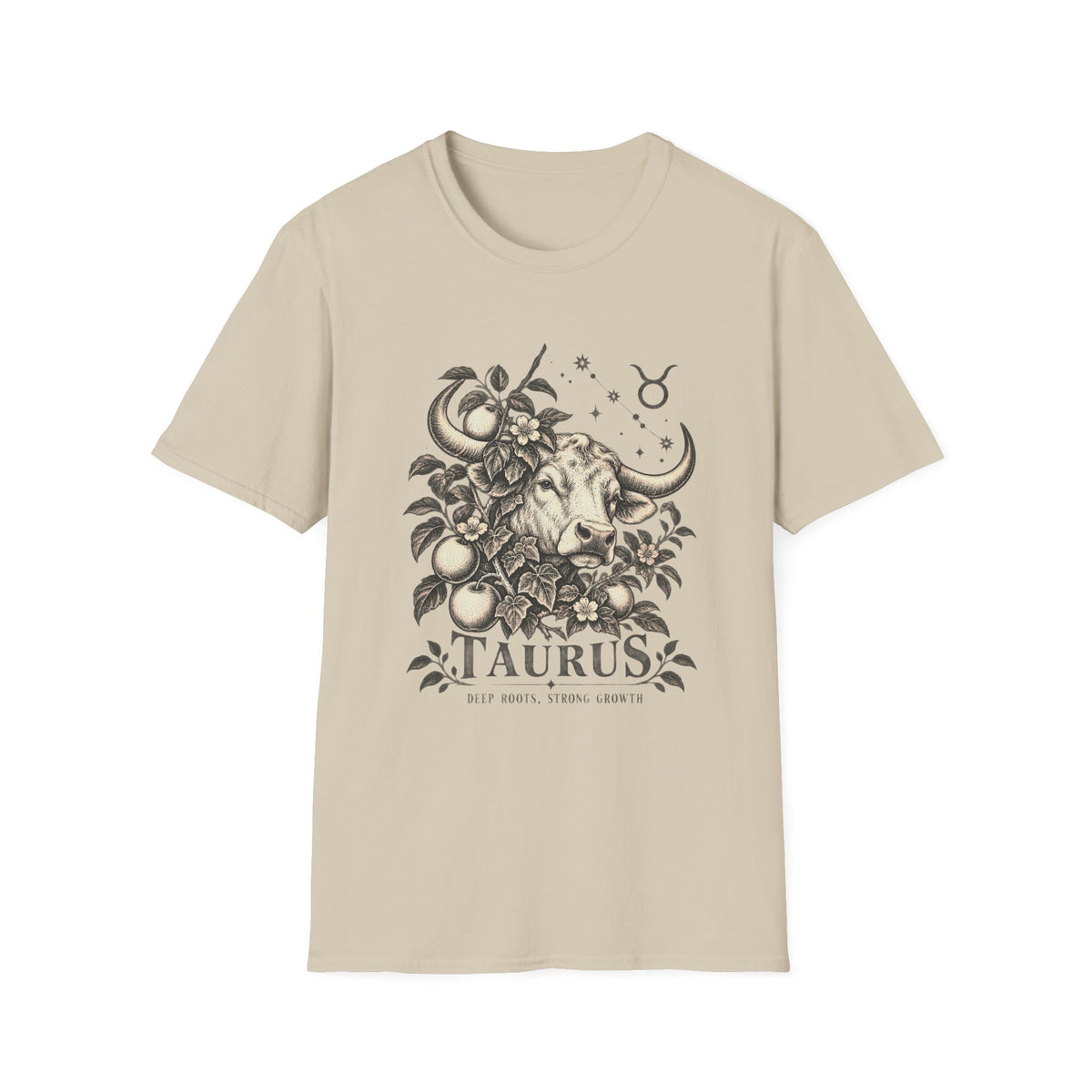 Taurus Zodiac Garden T-Shirt