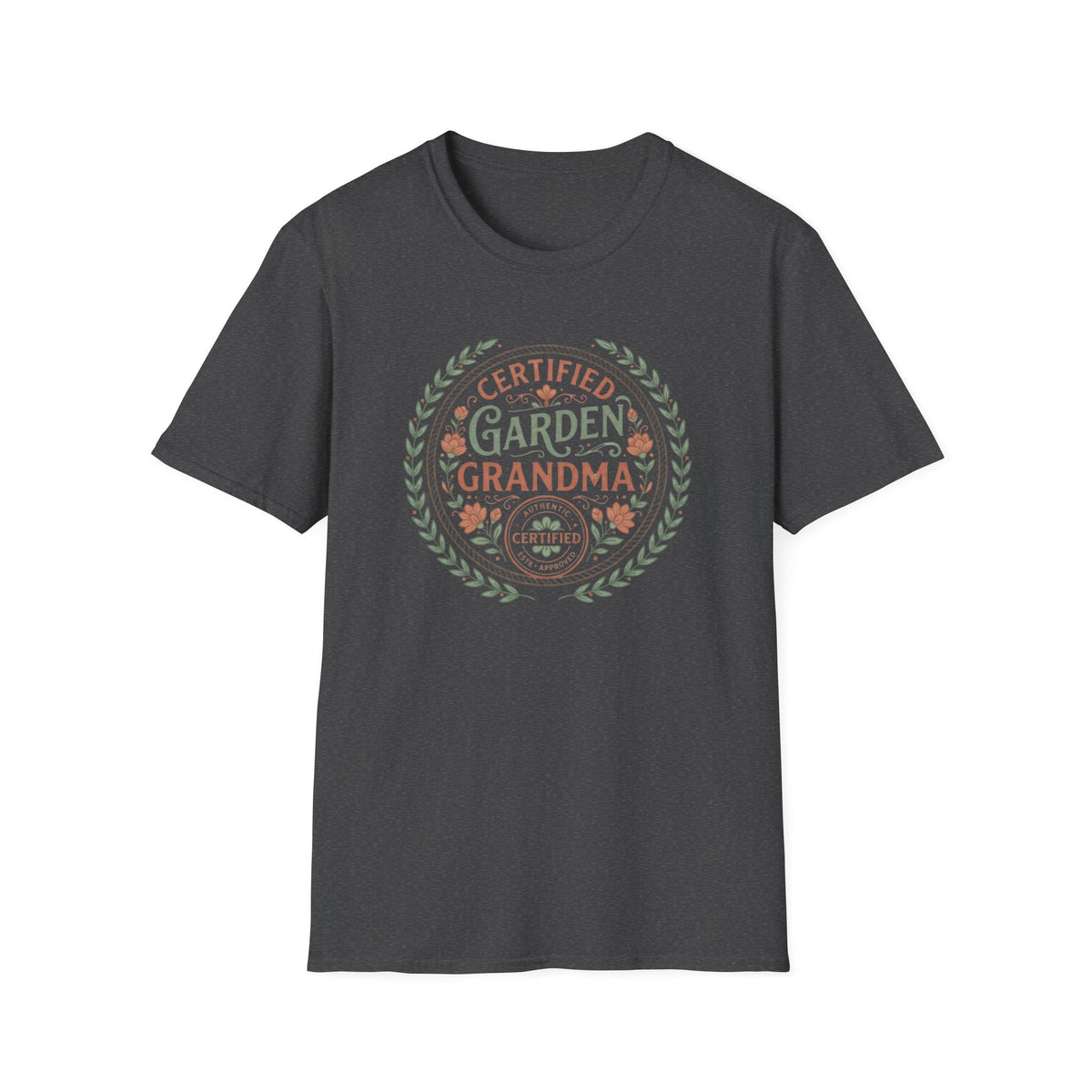 Floral T-Shirt for Grandmothers