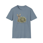 Botanical Bunny Graphic T-Shirt