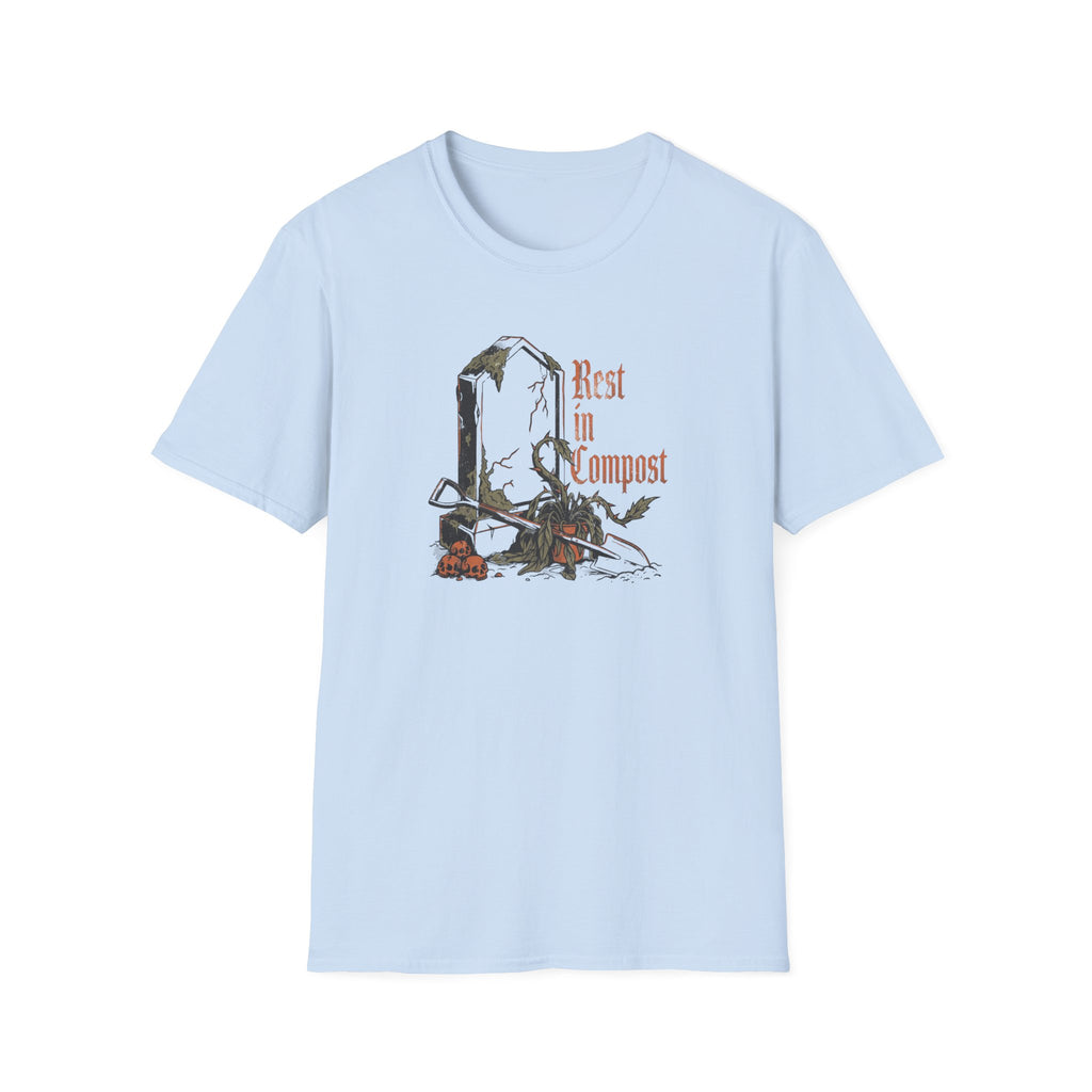 "Rest in Compost" Gardening T-Shirt