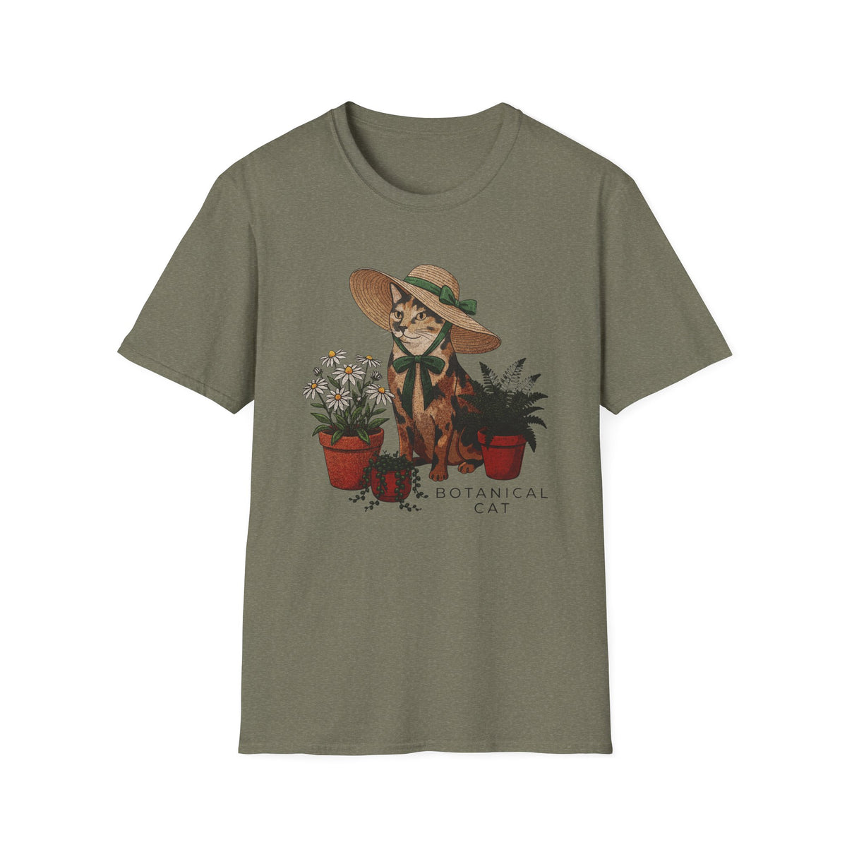 Botanical Cat T-Shirt