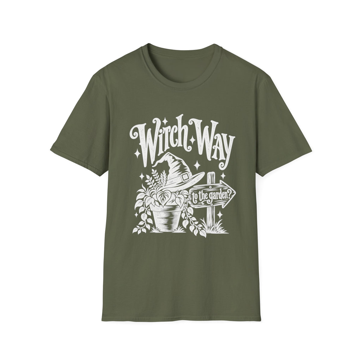 Witch Way To The Garden Tee