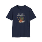 "Eat. Sleep. Garden. Repeat."T-Shirt