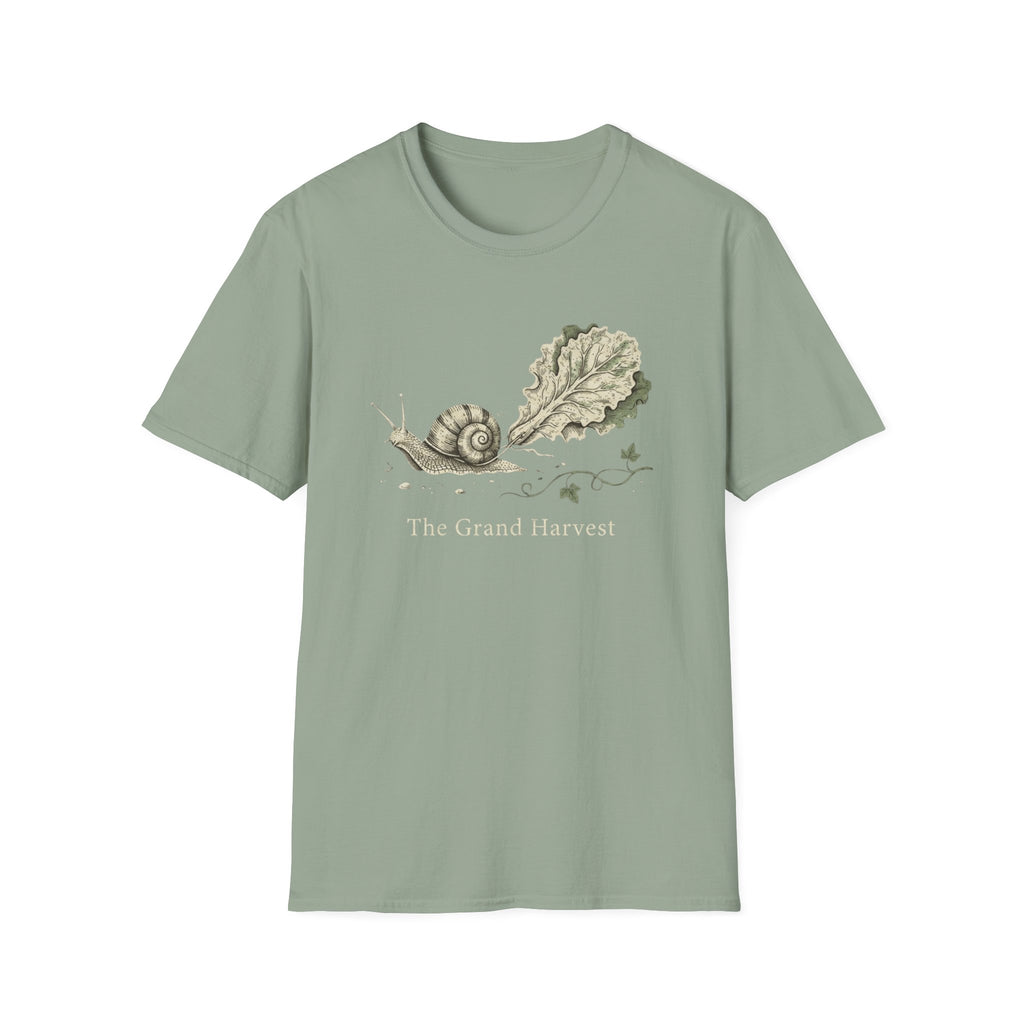 Snail & Kale Illustration T-Shirt
