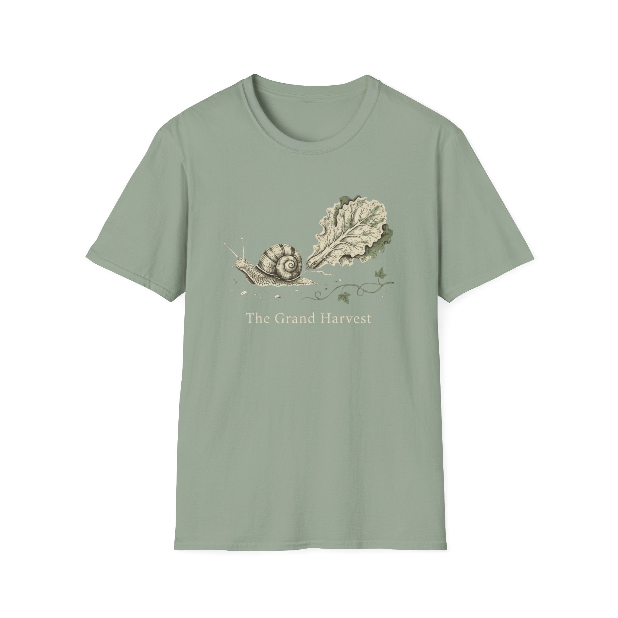 Snail & Kale Illustration T-Shirt