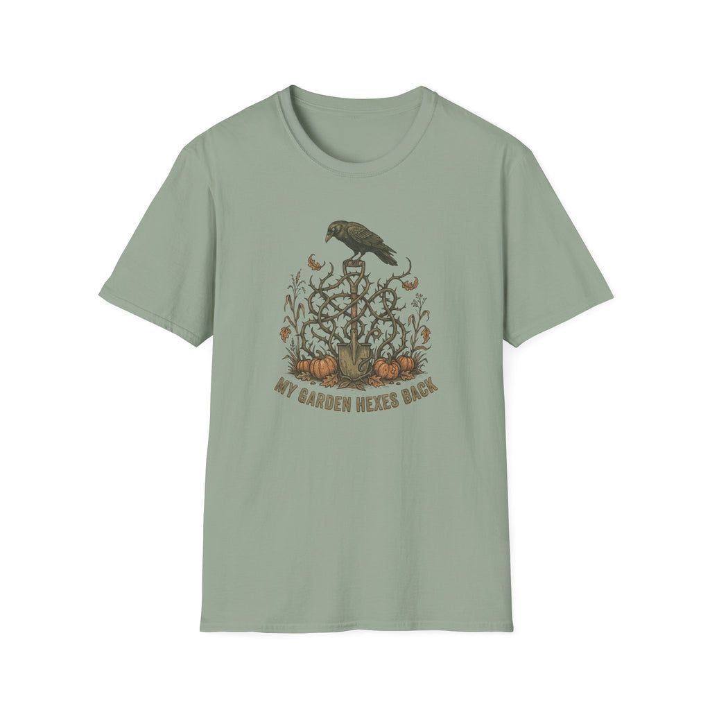 My Garden Hexes Back Raven T-Shirt