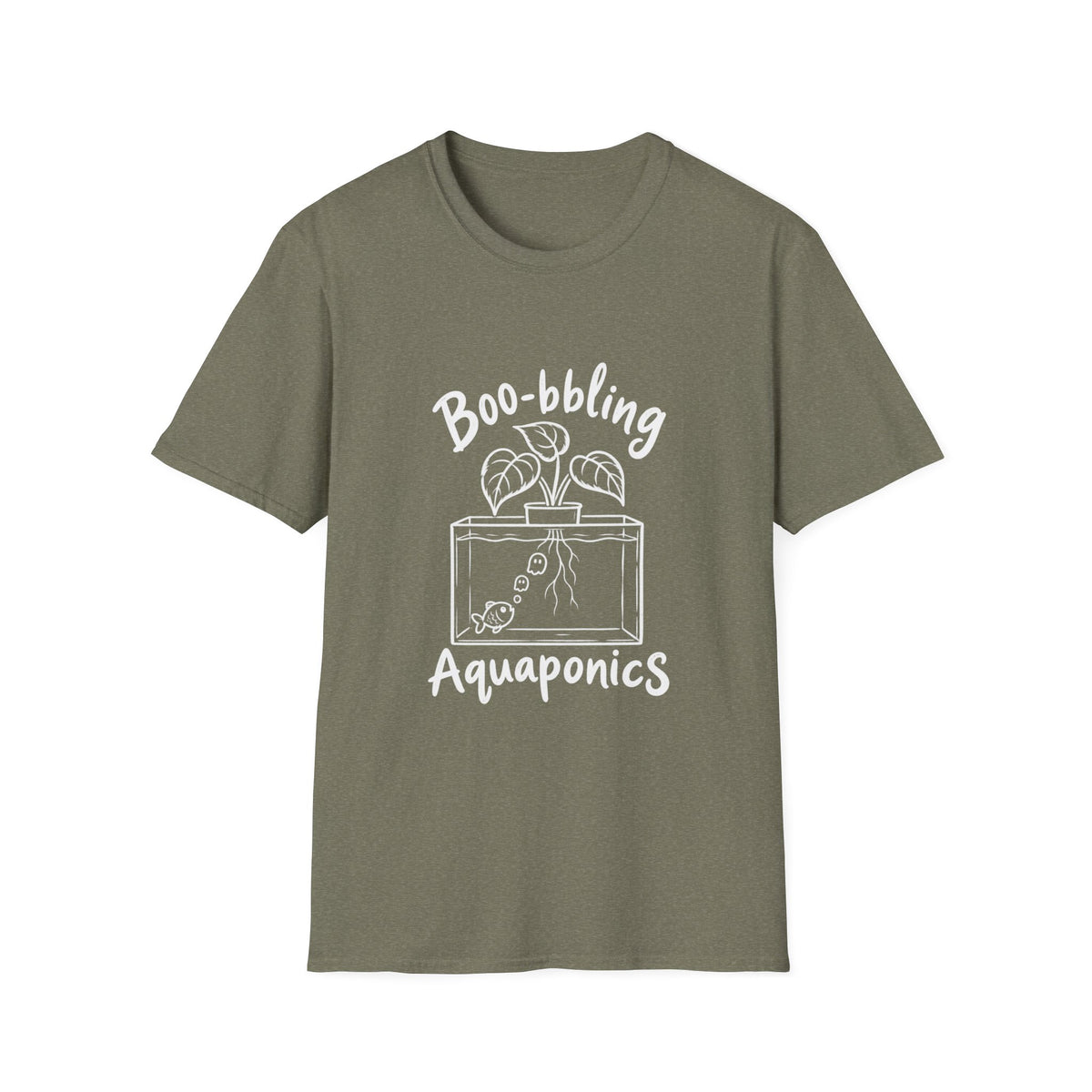 Boo-bbling Aquaponics T-Shirt