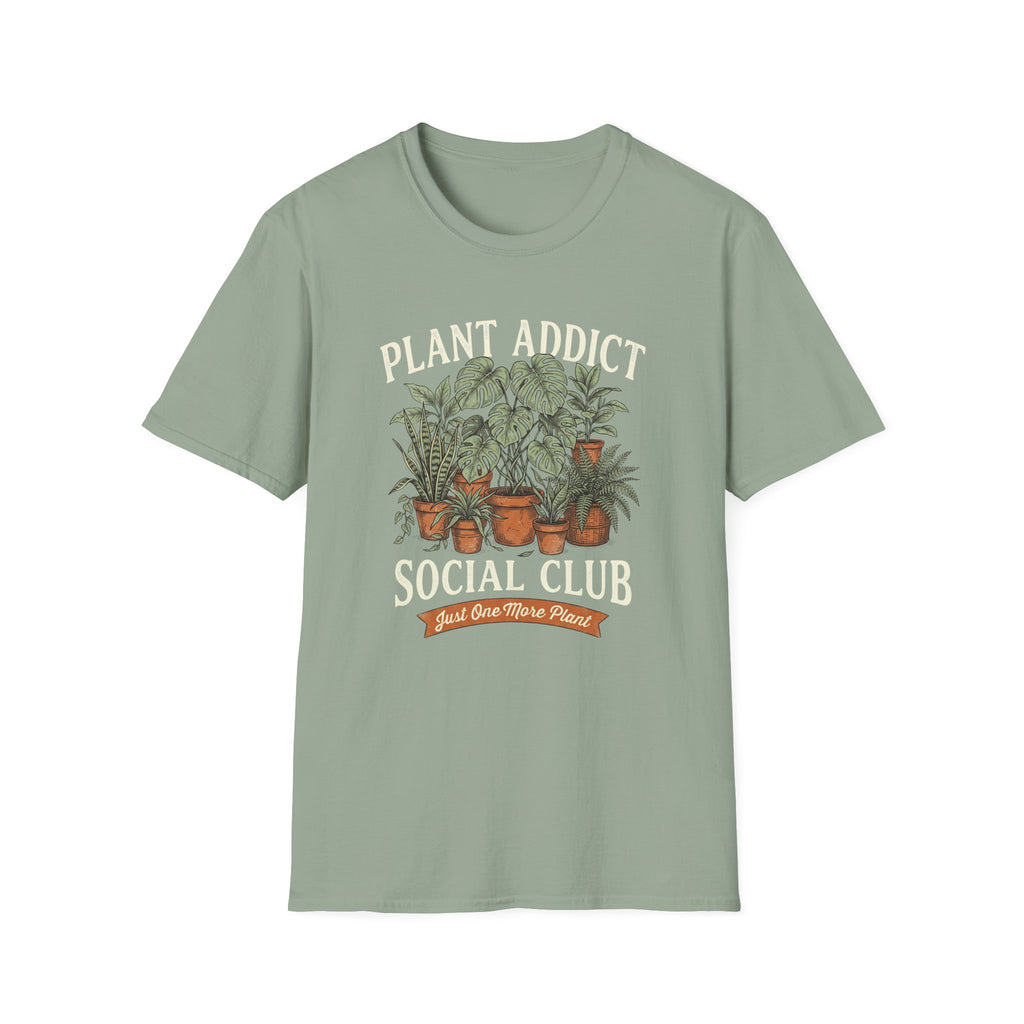 Vintage Potted Plants Graphic T-Shirt