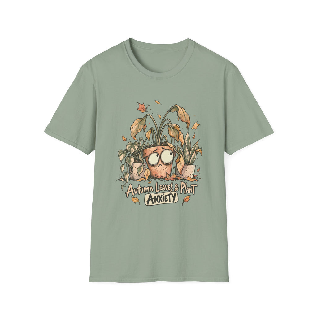 Autumn Leaves & Plant Anxiety T-Shirt