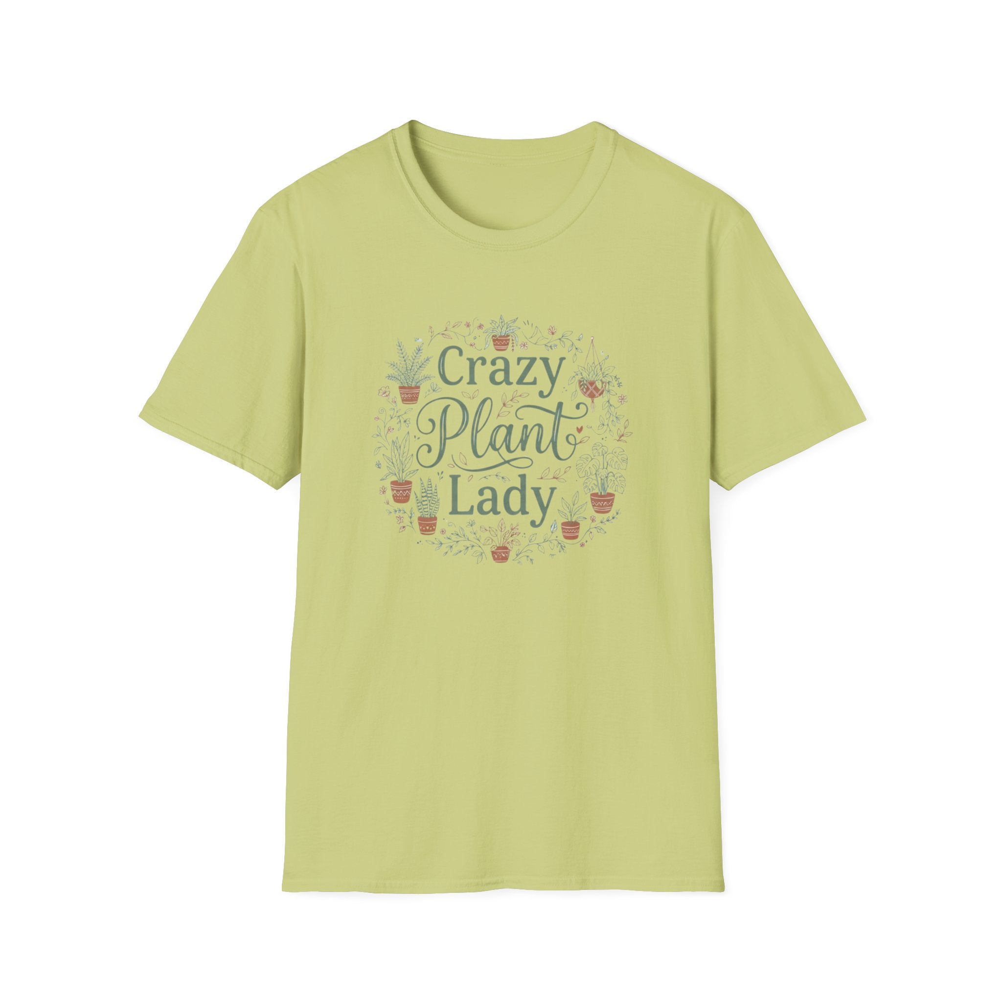 "Crazy Plant Lady" Plant T-Shirt