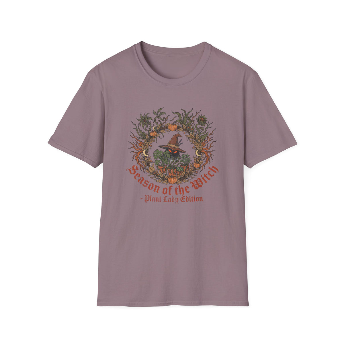Witchy Pumpkin Wreath T-Shirt