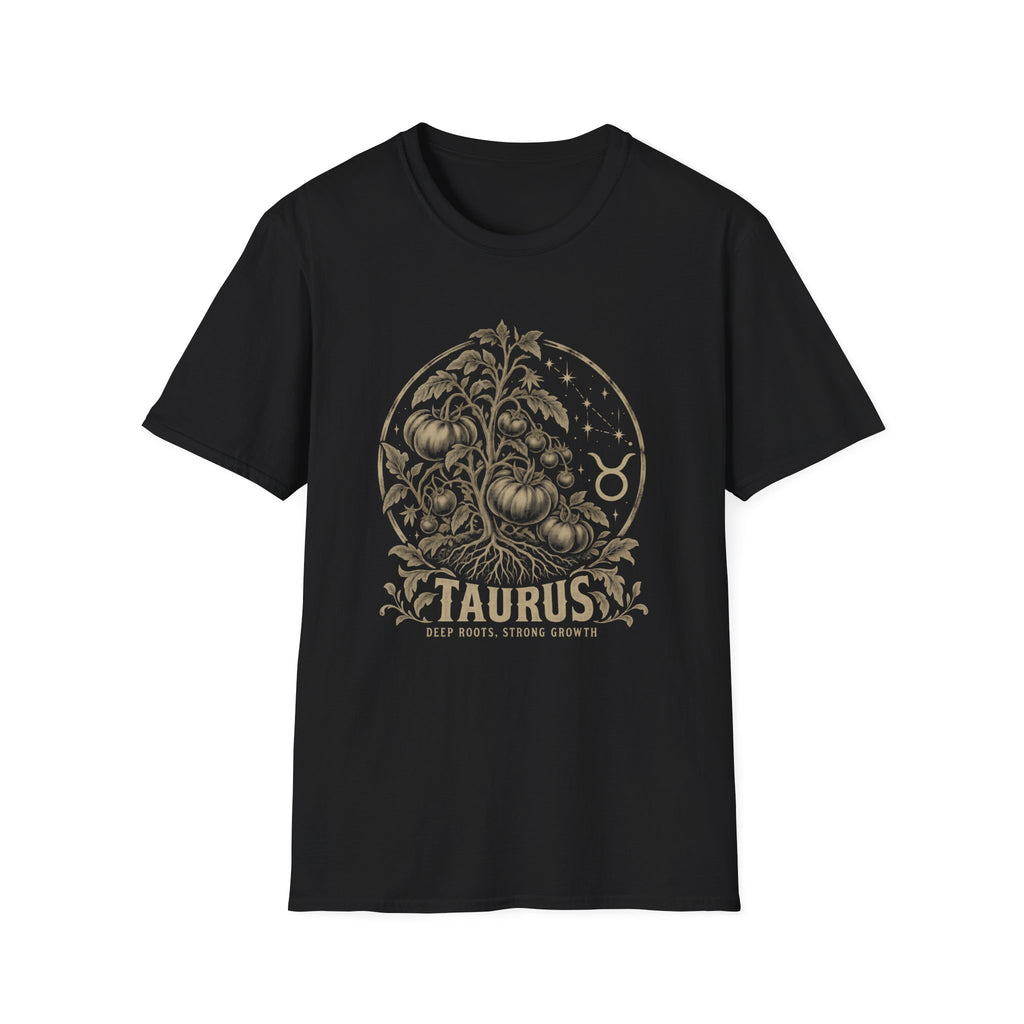 Taurus Zodiac Garden T-Shirt