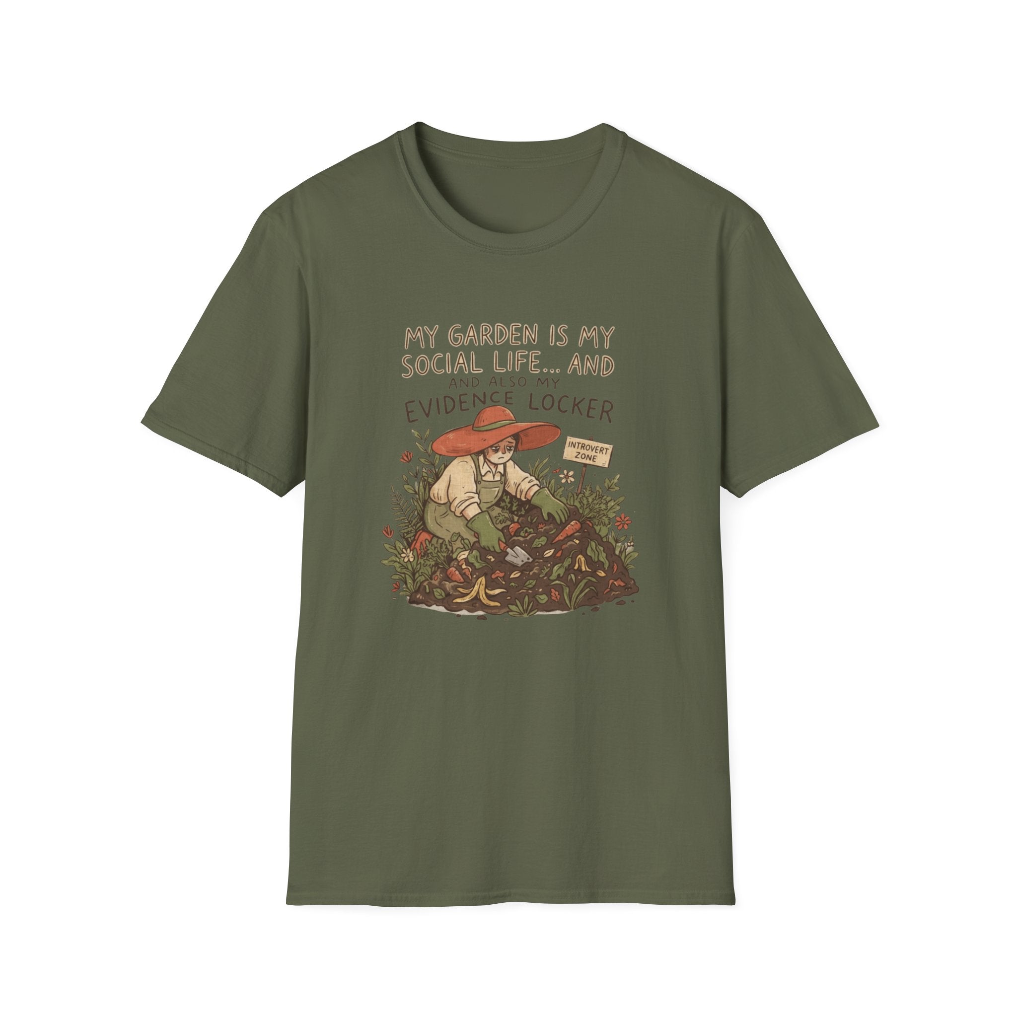 "My Garden Is My Social Life" T-Shirt