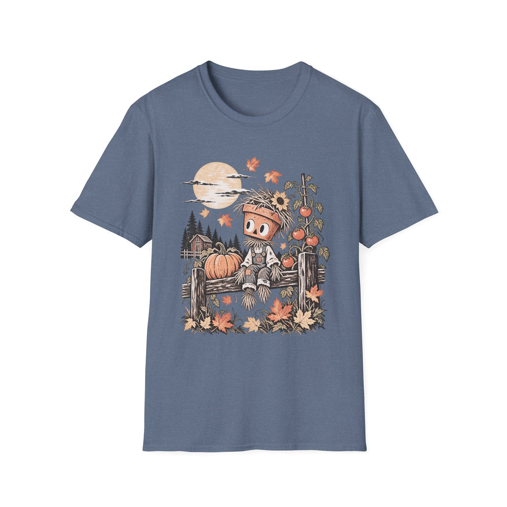 Autumn Moon & Falling Leaves Tee