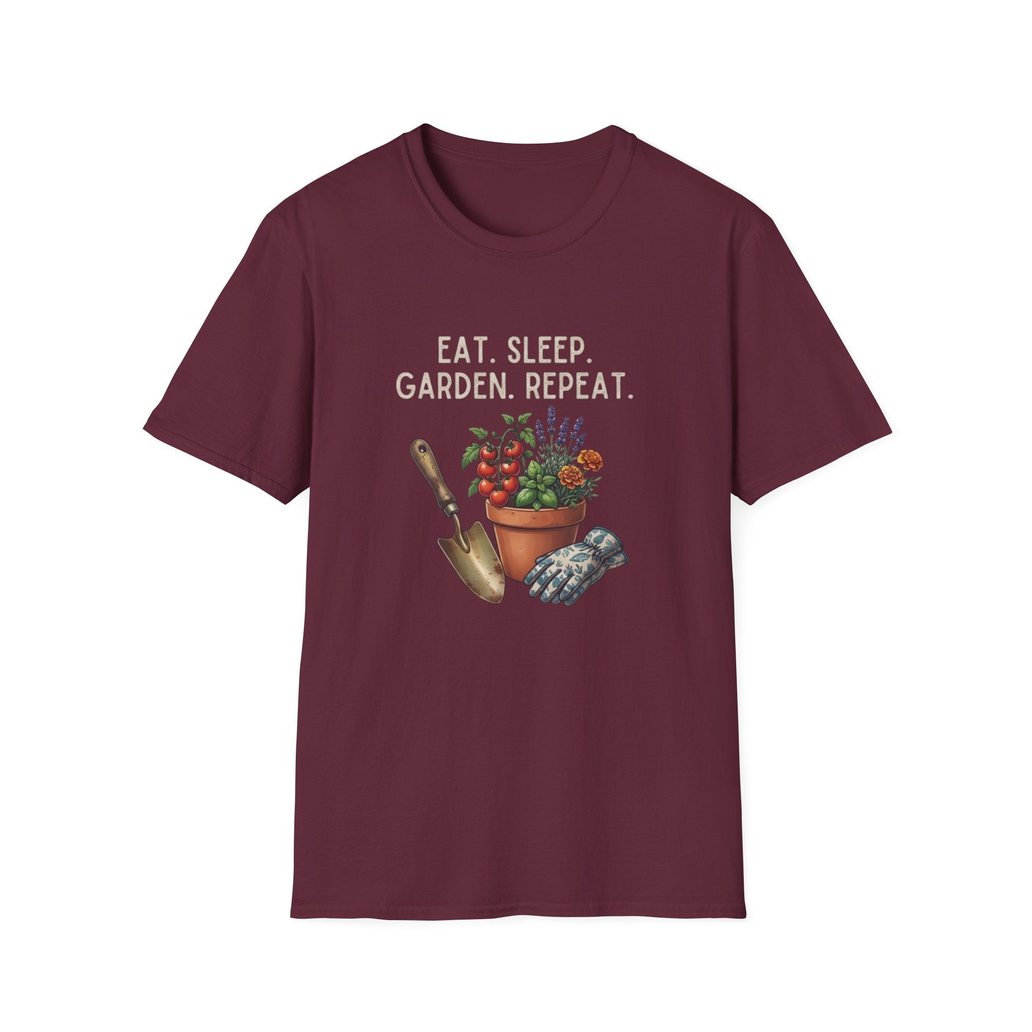 Eat. Sleep. Garden. Repeat. T-Shirt