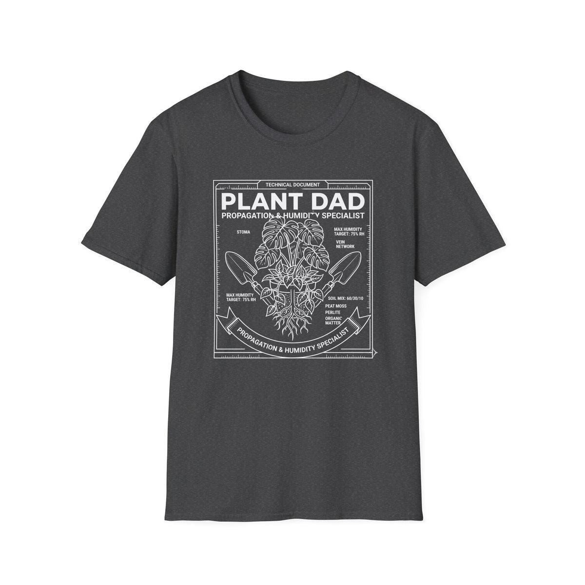 Minimal Plant Dad T-Shirt
