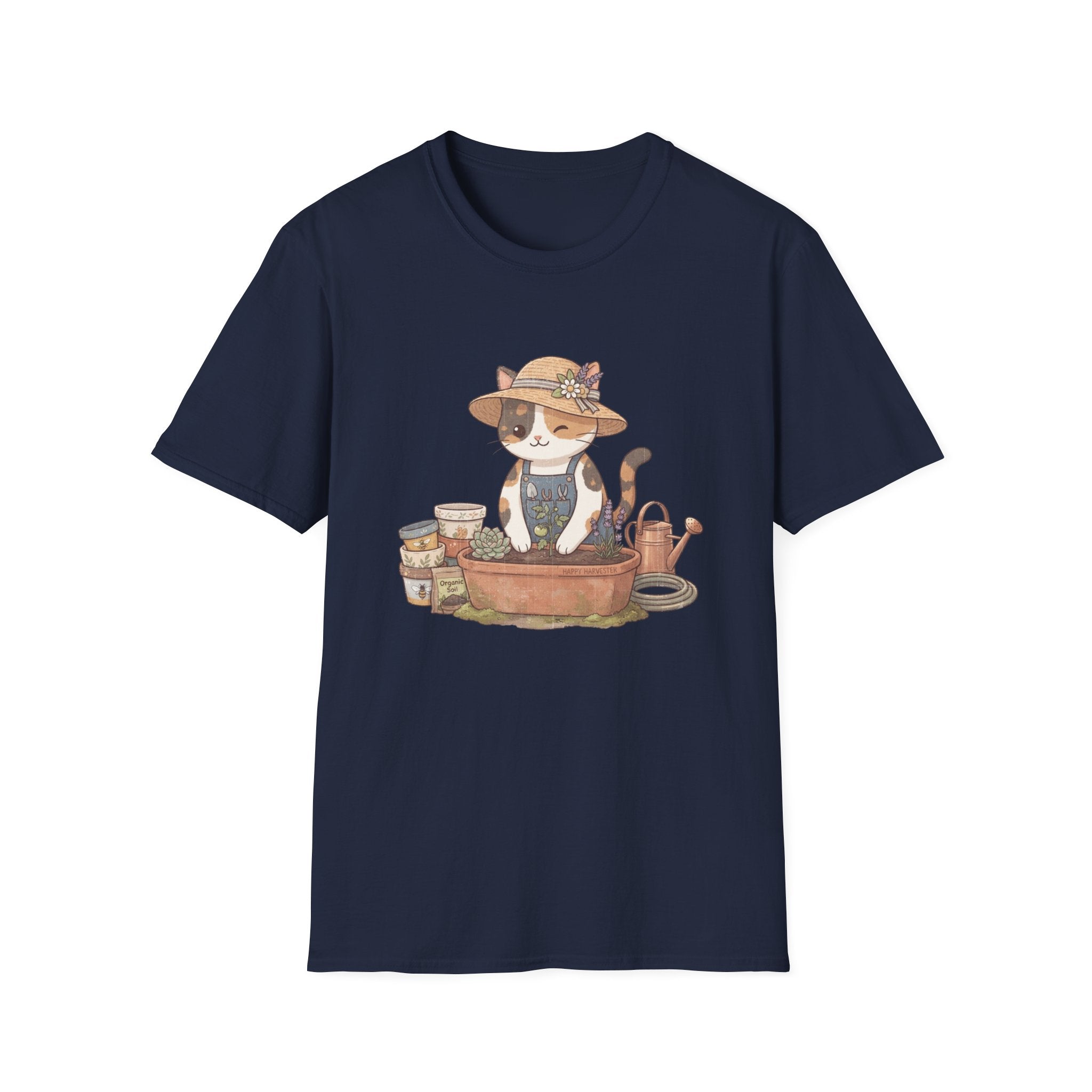 Gardening Cat T-Shirt