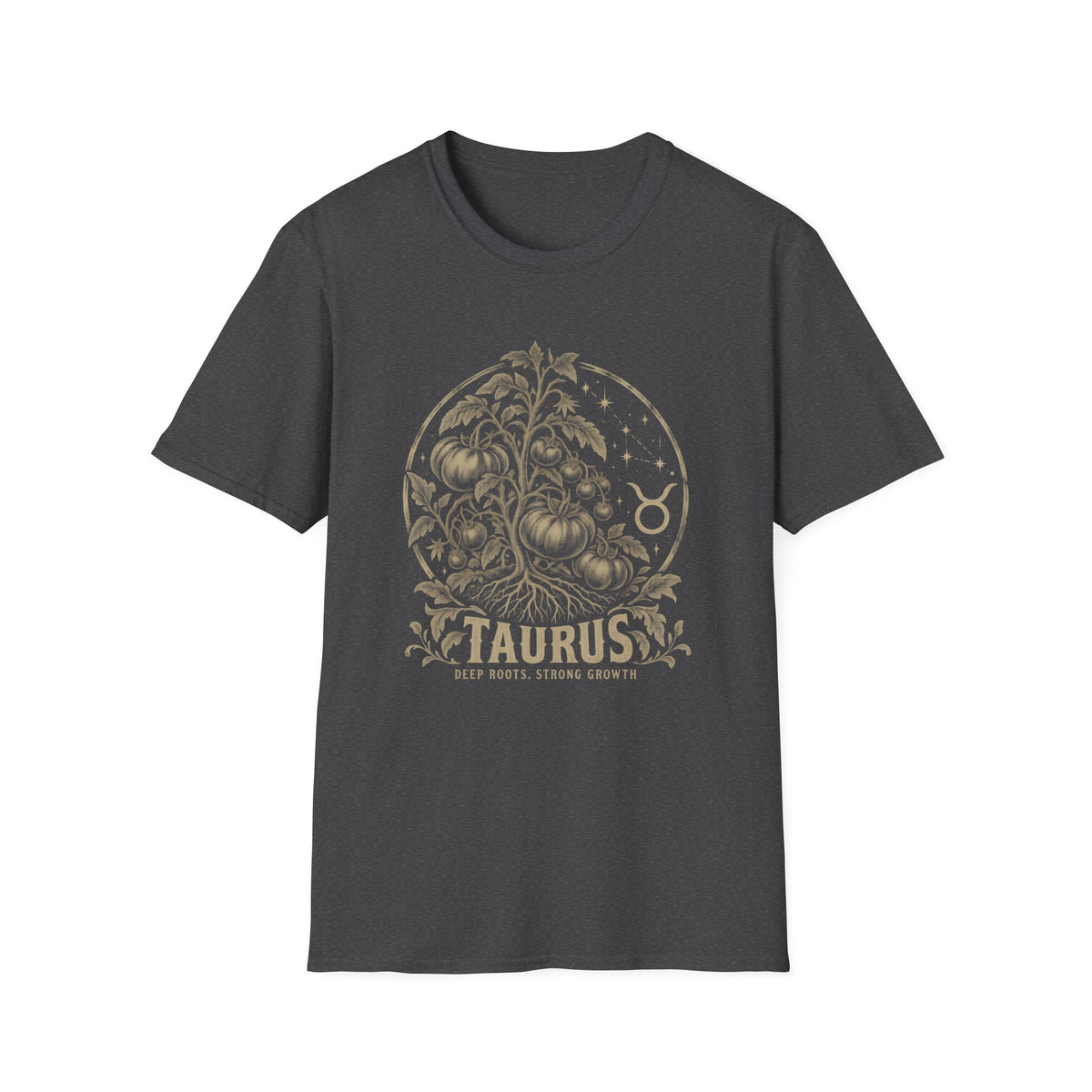 Taurus Zodiac Garden T-Shirt